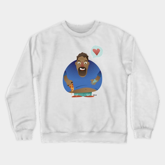 HECTOR Crewneck Sweatshirt by DavesNotHome